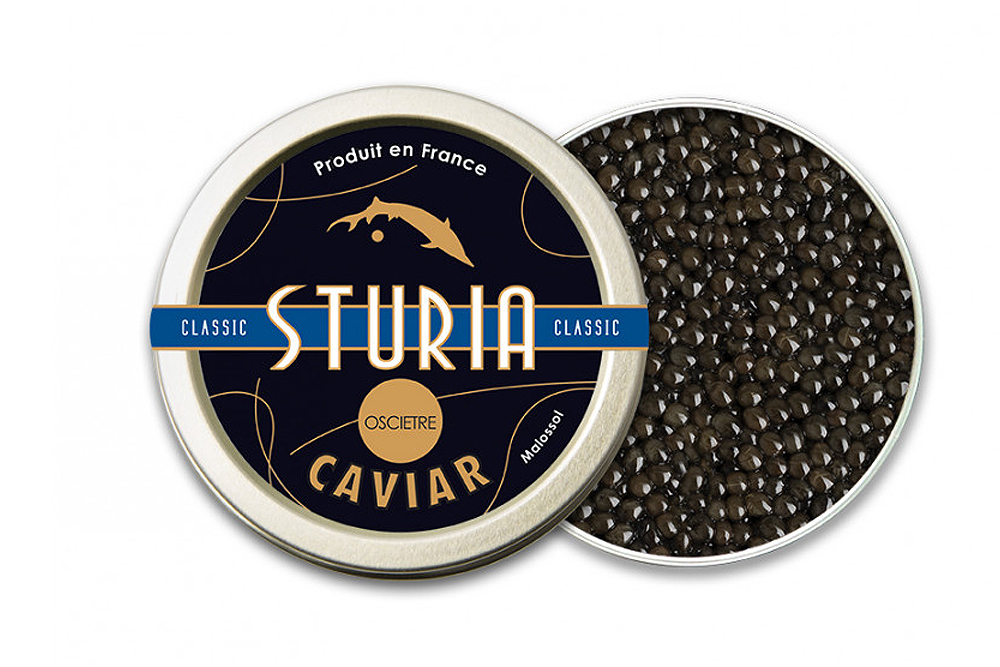 Caviar Français ''Osciètre'' Maison STURIA au poids - Ma Poissonnerie